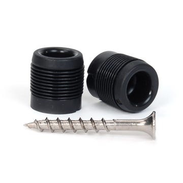 DekPro Hidden Baluster Connectors for Round or Square Balusters - Pack of 20