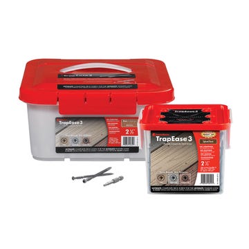 TrapEase 3 Composite Deck Screws By FastenMaster