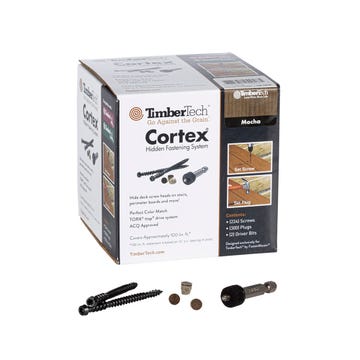 Cortex Concealed Fastening System for AZEK's TimberTech Decking