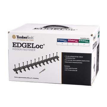 TimberTech EDGELoc Hidden Fasteners - 250 Square Feet