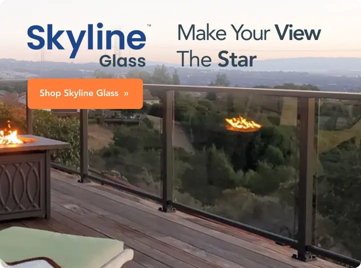Skyline Glass Railing: Make your view the star